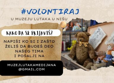 Volontiranje u Muzeju lutaka Medijana - kreiranje muzejskog kataloga i priča o lutkama